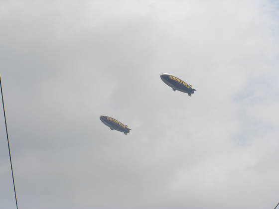 Akron - Home of Goodyear Tires and the Blimp